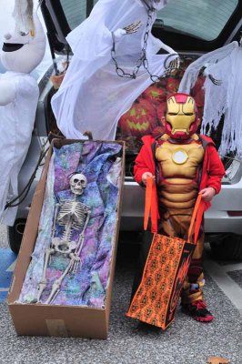 Iron Man Braves A Scary Trunk