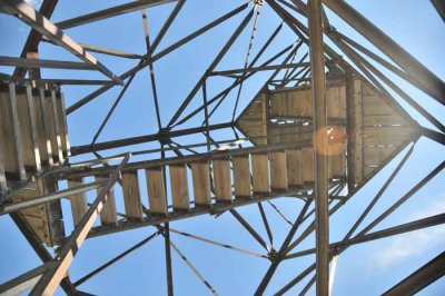 Firetower from Below