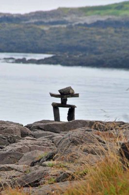 Rock Pile Guy on Brier Island Trail