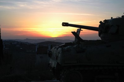 Tank at Sunrise