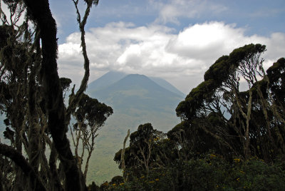 View from Mt Sabinyo