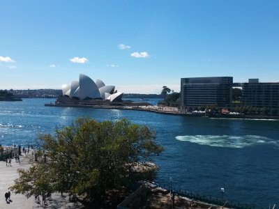 the Opera House and Bennelong Point