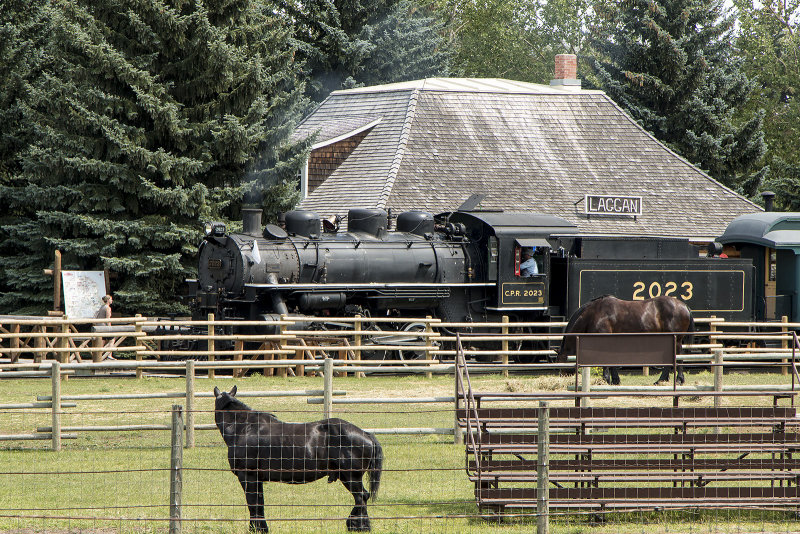 C.P.R. 2023 at Laggan Station
