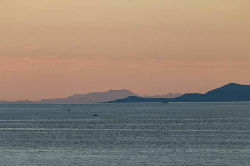 Sunset on the Straight of Georgia
