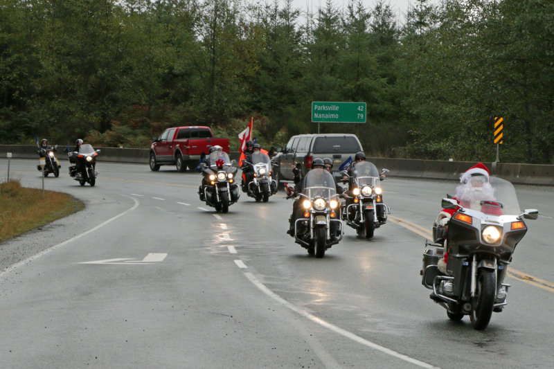 Annual Toy Run into Port Alberni