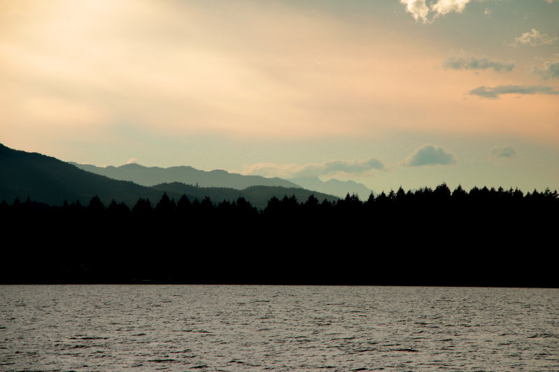 Sunset Over Protection Island