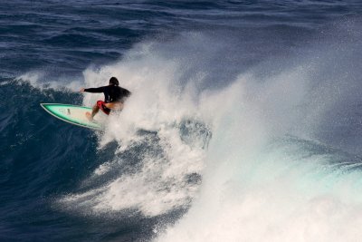 Surfer at Ho'okipa Beach IV