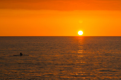 Fishing at Sunset