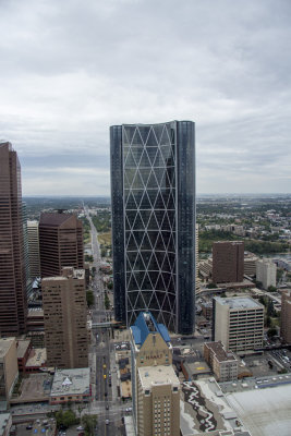 The Bow from Calgary Tower
