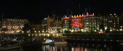 The Empress Hotel and Inner Harbour