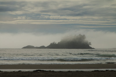 Fog lifting at Chesterman Beach