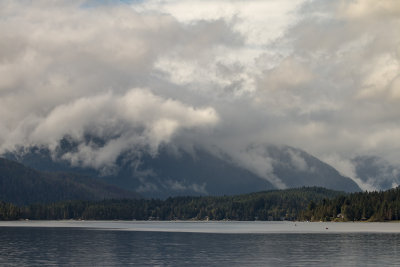 Low cloud at Sproat Lake
