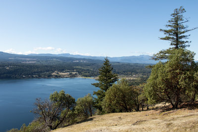 View from the top of Notch Hill, Nanoose