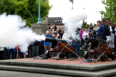 Firing the Noon Cannons