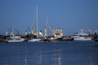 Nanaimo Harbour at Dusk