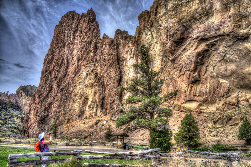 Picturesque scene,  Smith Rock State Park