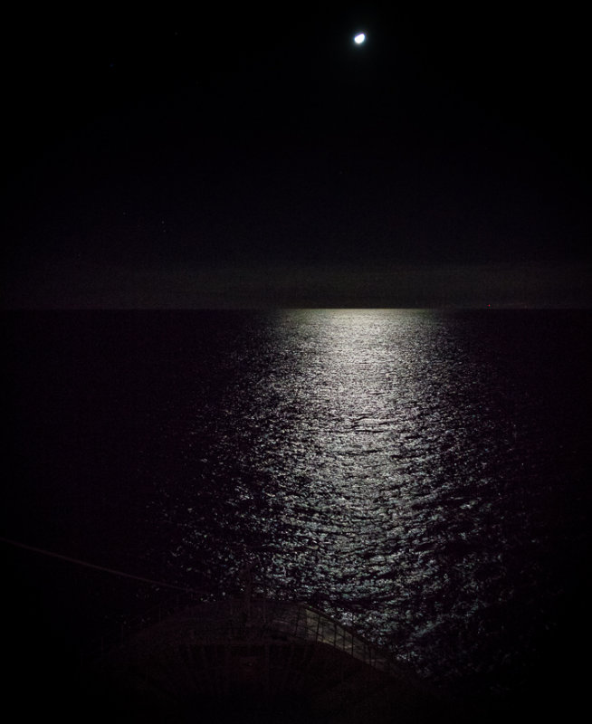 Moonlighting on a cruise ship