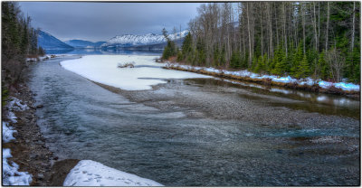 McDonald Creek and Lake McDonald, Glacier National Park
