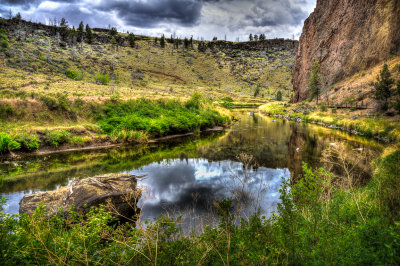 Crooked River in Smith Rock State Park, Oregon