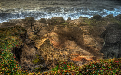 Rock scene at Devil's Punch Bowl