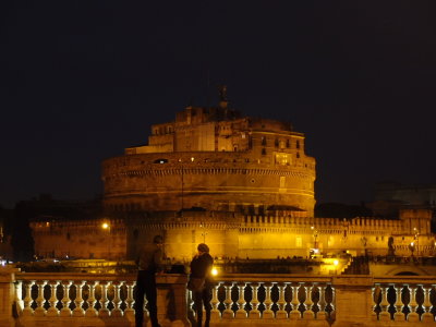 the fort at night