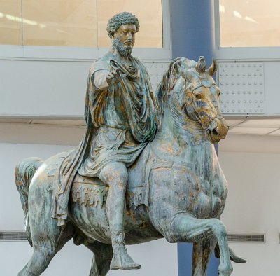 Bronze sculpture of Marcus Aurelius