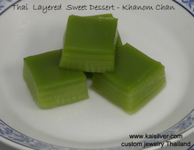 Khanom Chan, Authentic Ingredients Retain The Traditional Thai Flavor