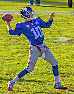 Manning Throws the Bomb