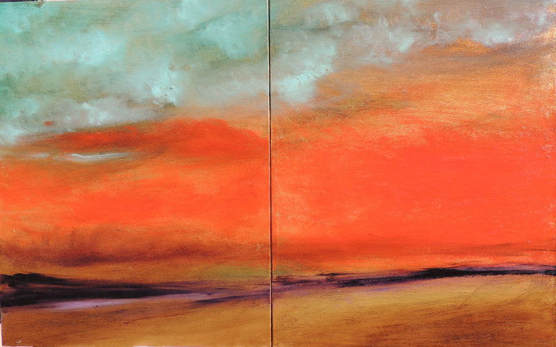 0259   Red Sky I & II