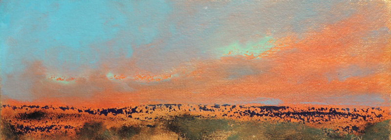 0323   Turquoise Sky                                7x19