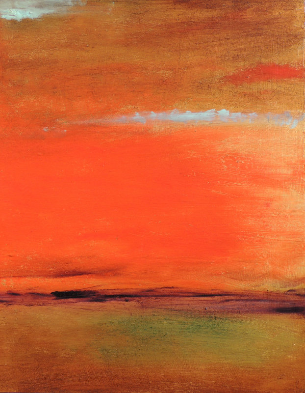 0260   Red Sky III                   20x16
