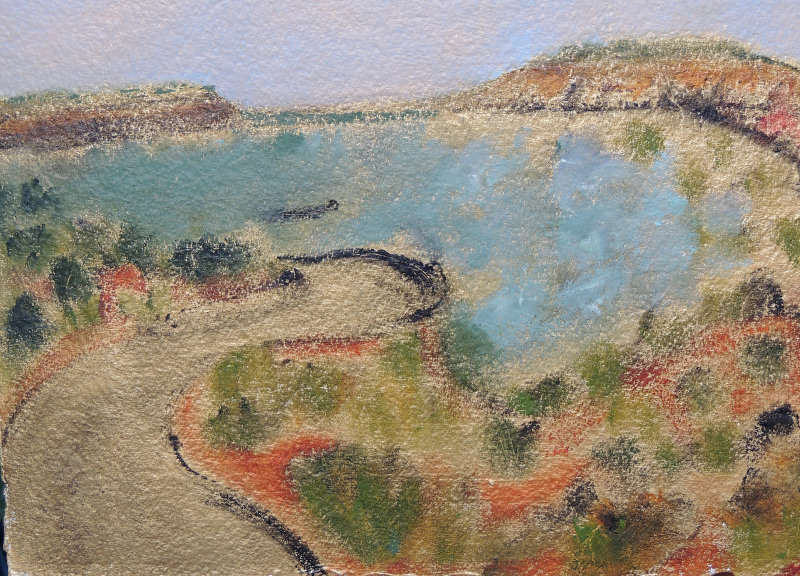 0085  Tesuque View 11x14