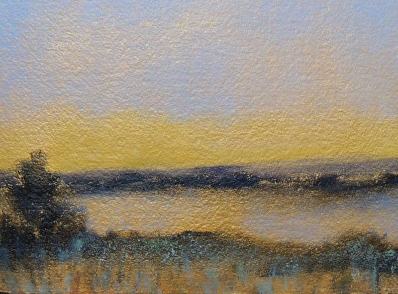 0055  Violet Glow               11x15