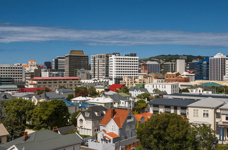 Wellington city as seen from Thorndon