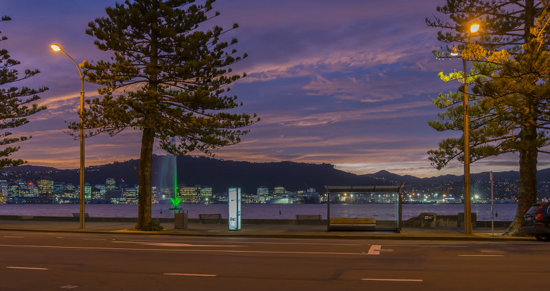 18 May 2015  - Quite a nice evening on Oriental Parade
