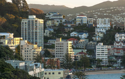 Oriental Bay late afternoon