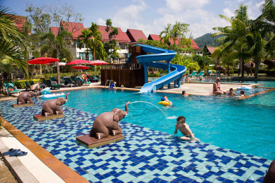 Childrens pool at Emeral Beach Resort