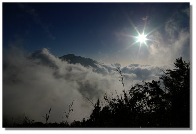 Sunset on top of Guan Mt....Taiwan