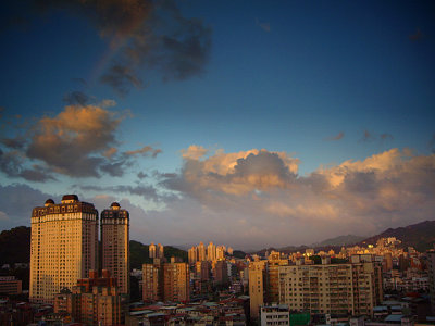 Taipei City Sunset