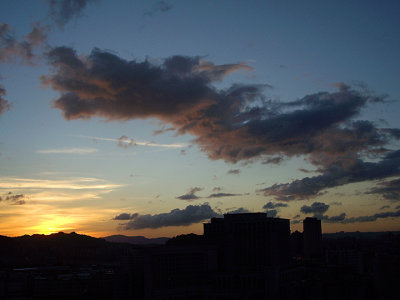 Taipei City Sunset