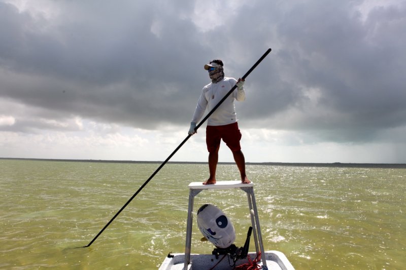 Carlos on the Pole