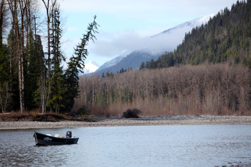 Anchored on the Flats