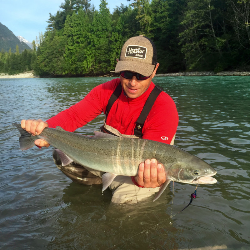 Wades First Ever Steelhead
