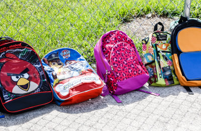 THE WAY MIAMI HELPING FAMILIES AND THE CHILDREN WITH SUPPLIES AND BACKPACKS FOR BACK TO SCHOOL 2015