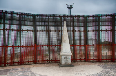Obelisk U.S.-Mexico Border