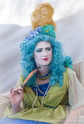 Lady in Blue