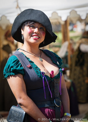 Maiden with Red Rose