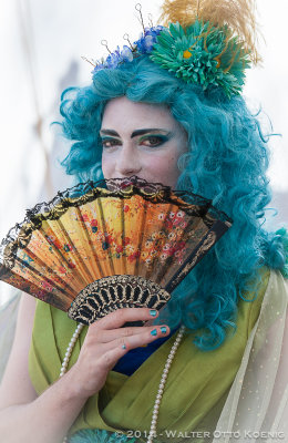 Lady with Fan