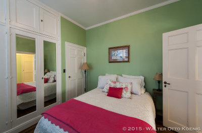Small Green Bedroom