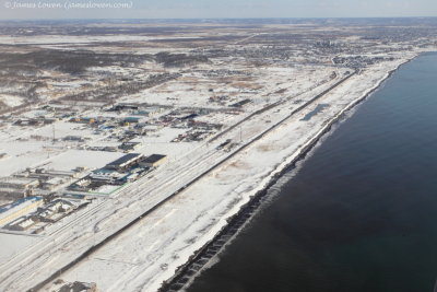 Kushiro from the air_1941